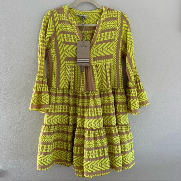 Anthropologie ELLA SHORT - N.LIME/BEIGE - Picture 5 of 9